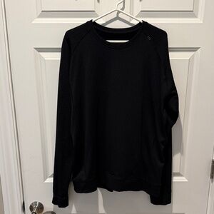 lululemon athletica Black Crewneck Sweater - XL